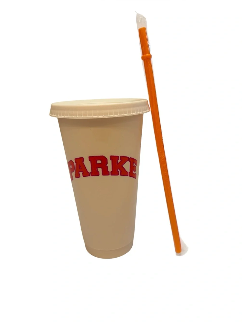 2026 Dunkin’ Limited Edition Parke Cream Beige 24 oz Cup